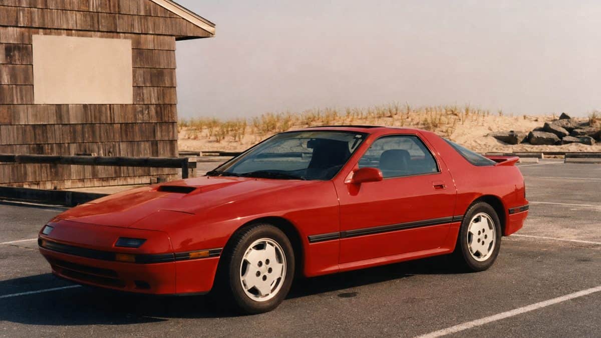 Mazda RX-7 Turbo II with legible background details.