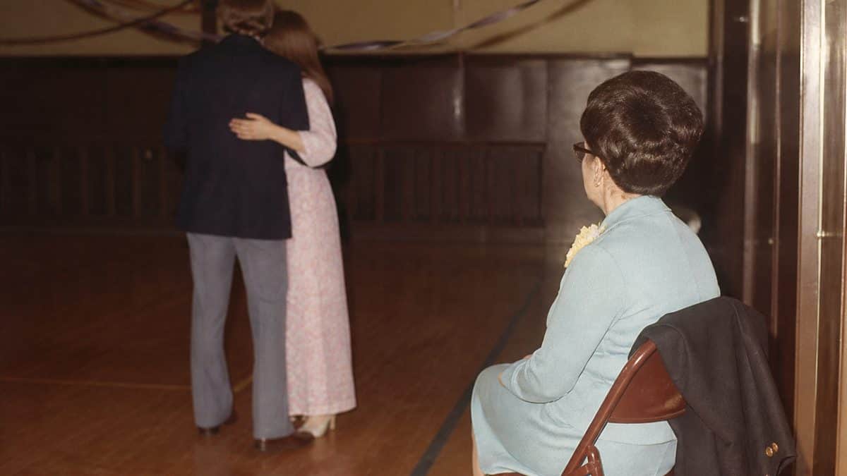 School dance chaperone