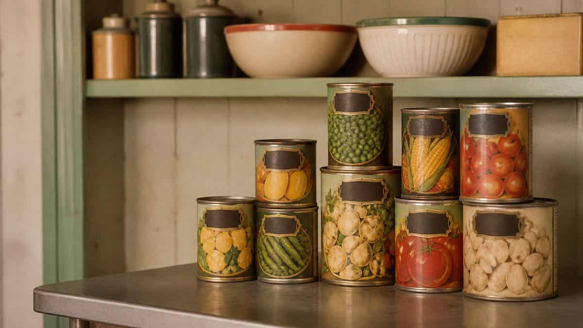 Supermarket Brands You've Forgotten — Until Now 14 1950s canned goods