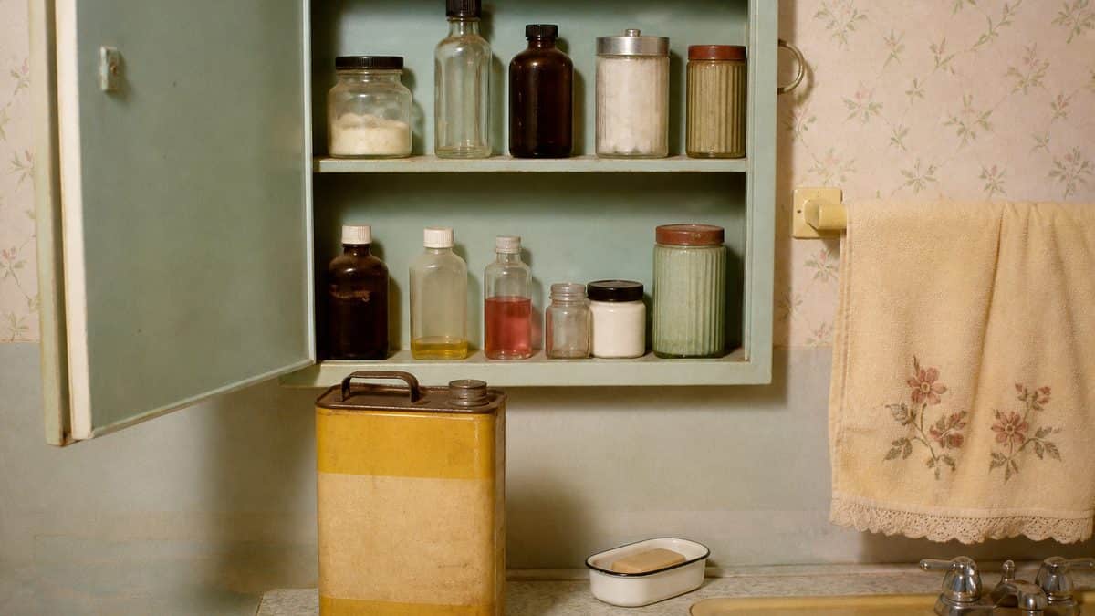 Home Remedies from the '50s Your Grandma Swore By 14 1950s medicine cabinet items