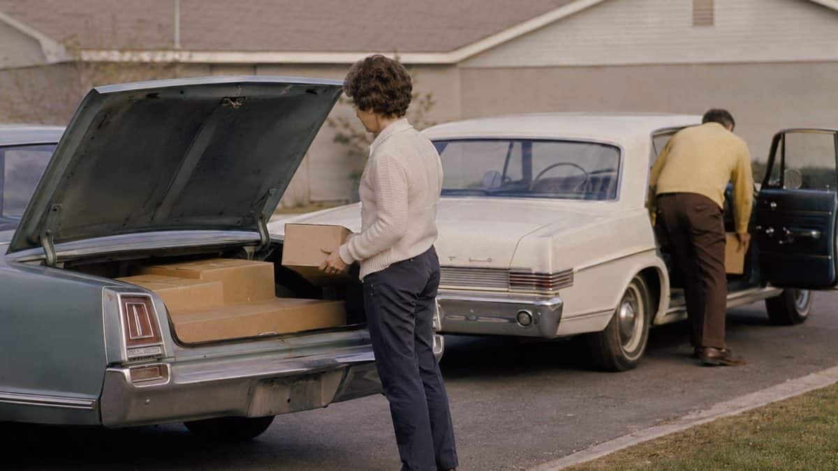 School Fundraisers from the Sixties Through the Nineties 15 Authentic snapshot of parents loading fundraising items into cars