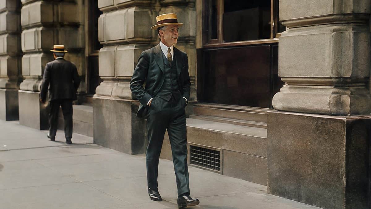 Retro Slogans Only Boomers Still Use — and Why They're Hilarious 3 Authentic 1920s photograph of people walking in a city