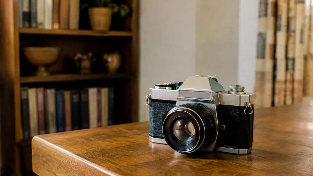 Vintage 35mm camera