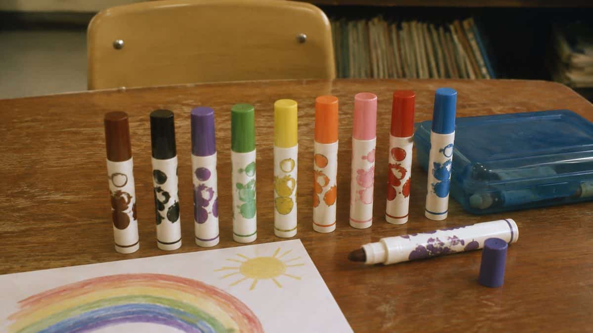 School Supplies Every '80s Kid Needed That Gen Alpha Wouldn't Recognize 8 1980s Mr. Sketch scented markers