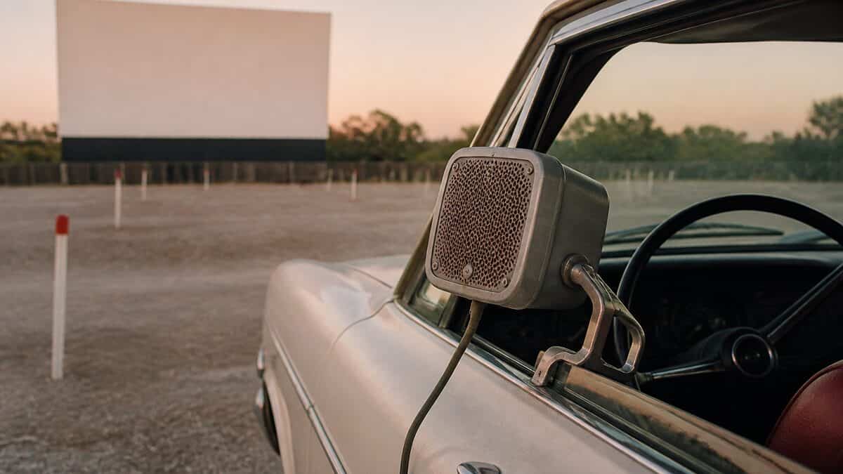 Cheap Vacation Souvenirs That Are Now Worth Keeping Forever 13 Drive-in movie speaker attached to a car window