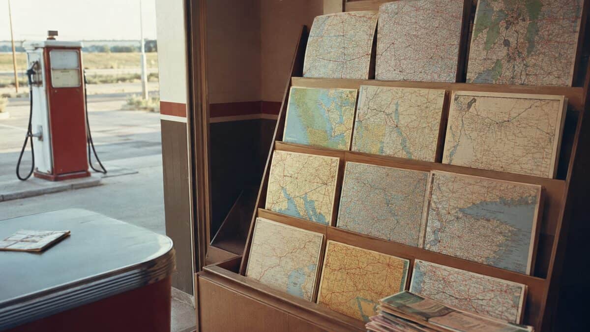 Cheap Vacation Souvenirs That Are Now Worth Keeping Forever 4 Real vintage Route 66 road maps