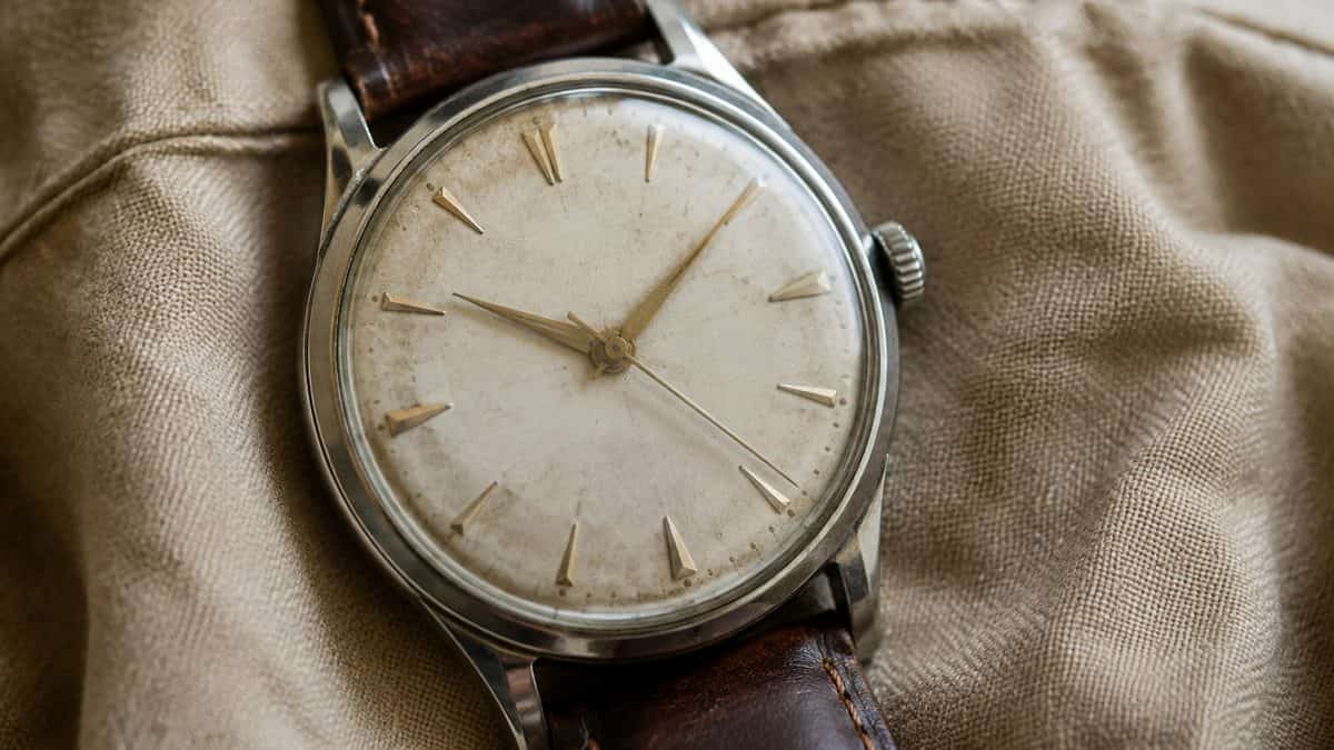 20 Common Items from Your Parents' House That Could Be Worth Thousands 13 Real macro photo of vintage watch face