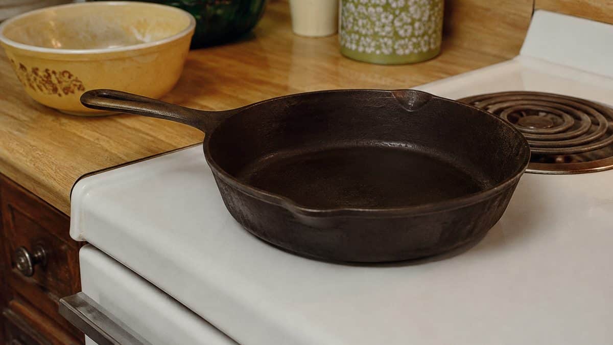 20 Common Items from Your Parents' House That Could Be Worth Thousands 9 Real vintage cast iron skillet