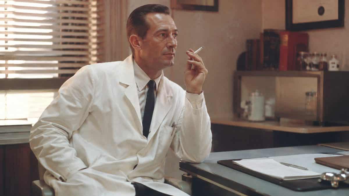 Cigarette Ads from the '60s That Would Never Be Allowed Today 5 Authentic vintage Camel cigarette advertisement featuring a doctor.