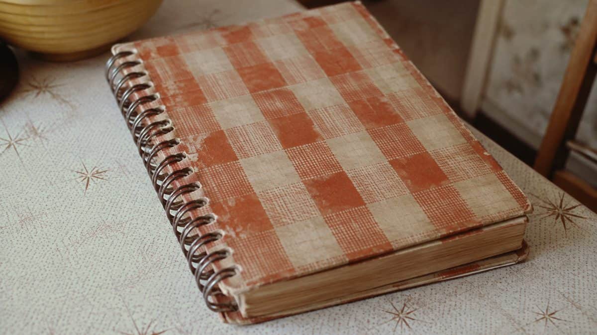 Household Items Every Family Owned That Are Worth a Fortune Now 11 Real photograph of an authentic vintage 1960s cookbook