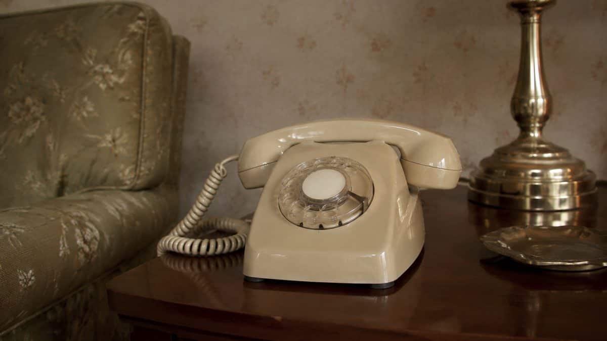 Household Items Every Family Owned That Are Worth a Fortune Now 12 Genuine photograph of a 1950s rotary telephone