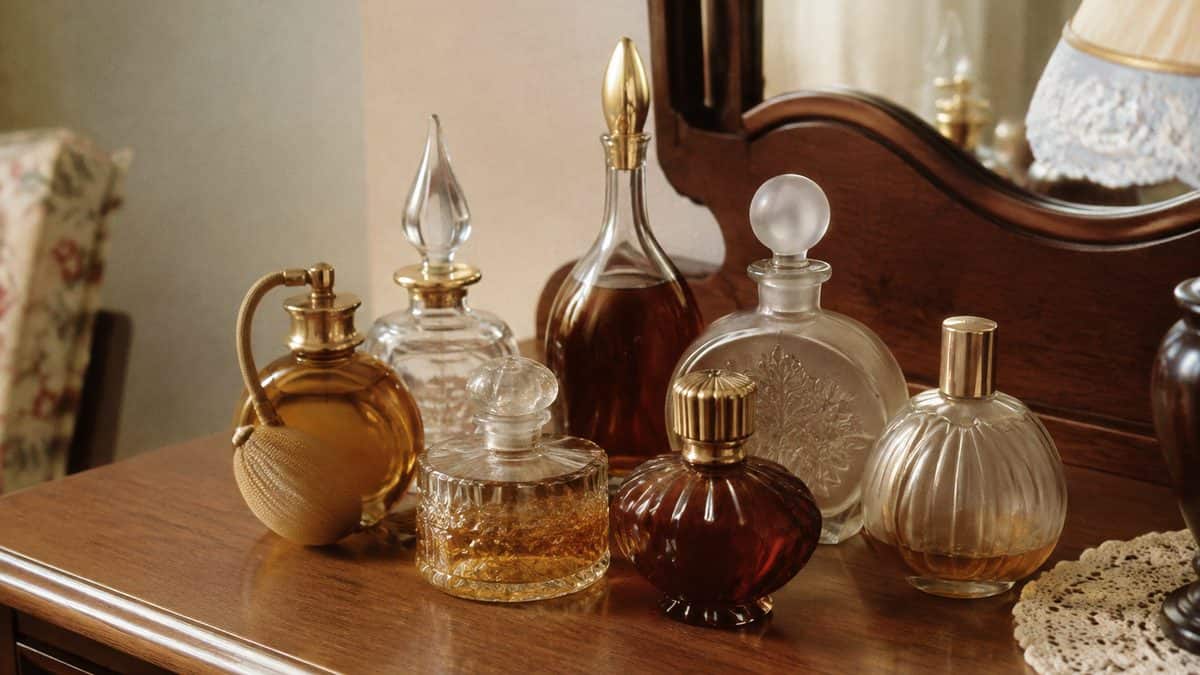 Household Items Every Family Owned That Are Worth a Fortune Now 13 Real photograph of authentic vintage perfume bottles