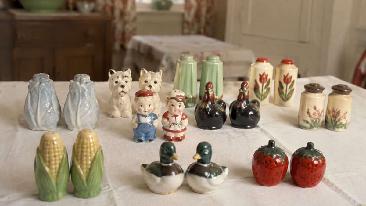 Household Items Every Family Owned That Are Worth a Fortune Now 19 Real vintage salt and pepper shaker collection.