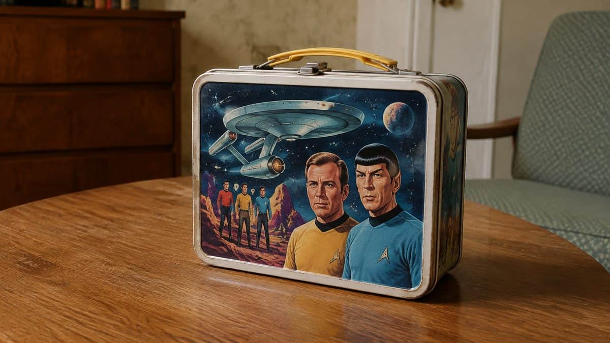 Household Items Every Family Owned That Are Worth a Fortune Now 3 Real 1960s Star Trek lunchbox