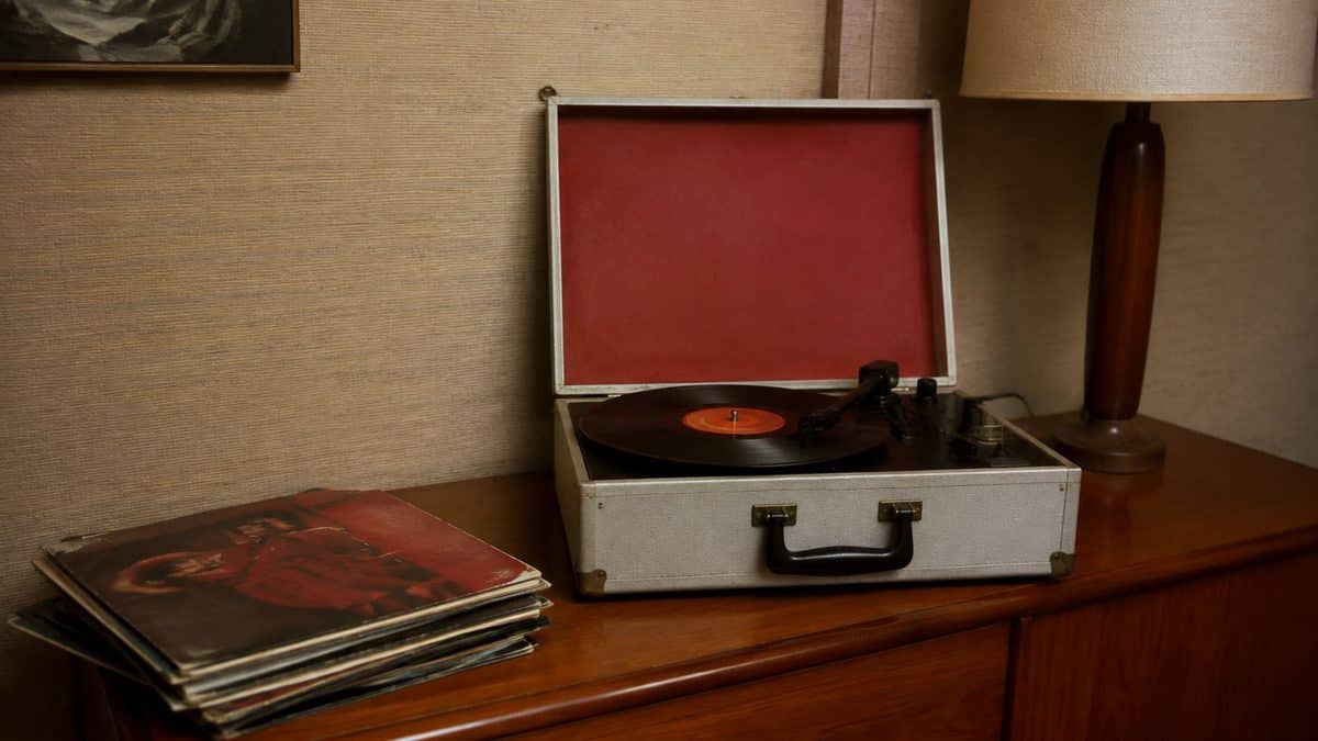 Household Items Every Family Owned That Are Worth a Fortune Now 6 1970s portable record player.