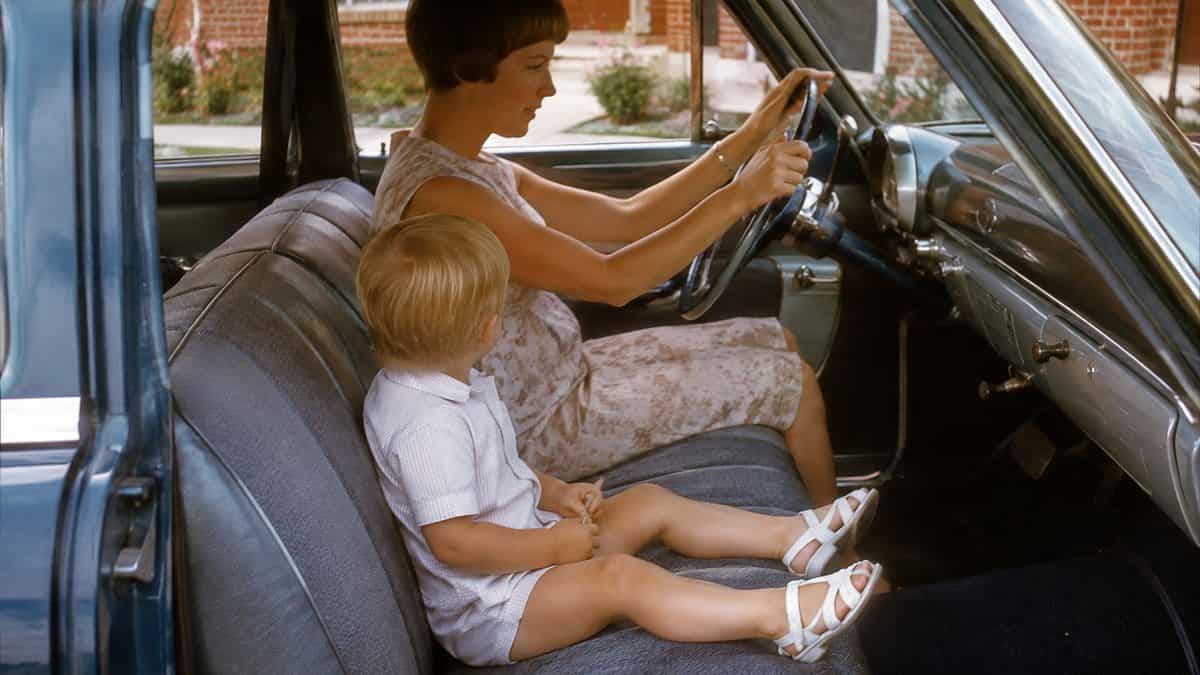 12 Outdated Car Features That Should Make a Comeback 4 Classic car's front bench seat.