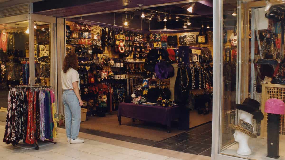 What Kids Did at the Mall That Would Seem Suspicious Today 12 Spencer's Gifts storefront or interior display.