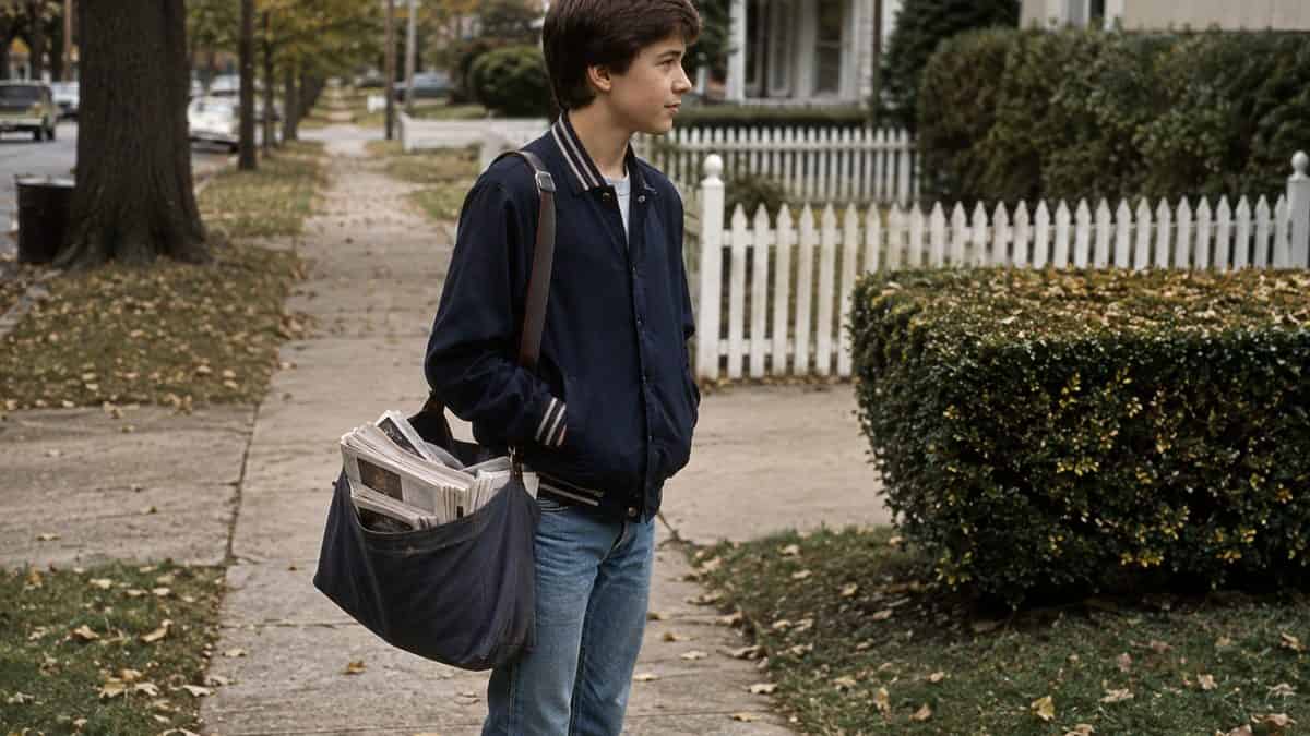 13 Jobs Every High School Kid Could Get That Don't Exist Anymore 14 Paperboy with newspapers