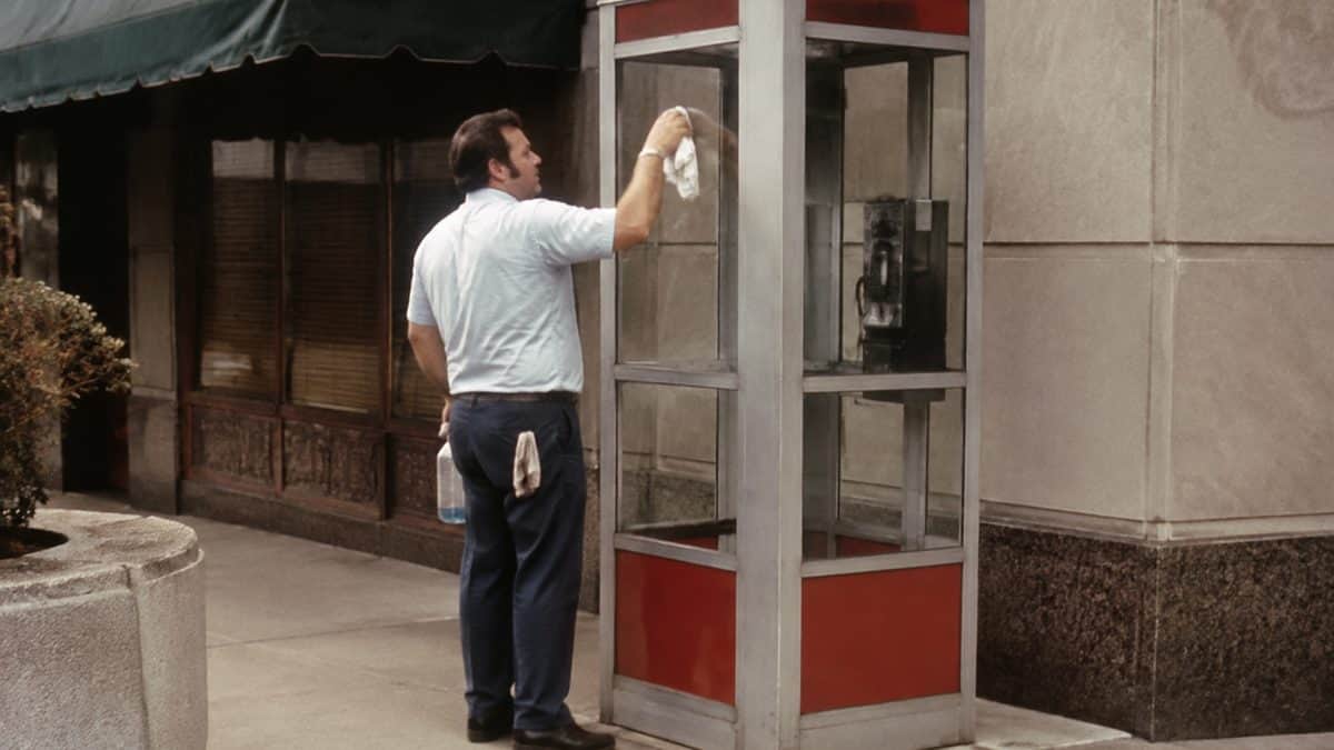 13 Jobs Every High School Kid Could Get That Don't Exist Anymore 9 Phone Booth Cleaner