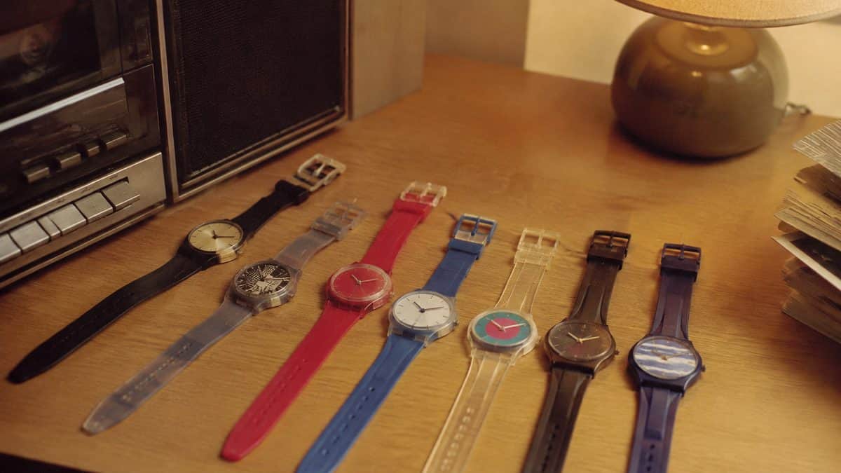 '80s Fashion Trends That Would Break the Internet Today 11 Vintage Swatch watches