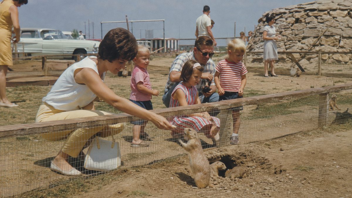12 Iconic Roadside Attractions from the Sixties and Seventies 12 Genuine vintage photo of the Prairie Dog Town attraction in Kansas.