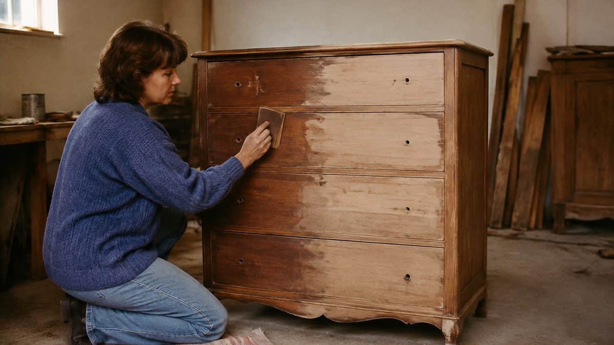 Household Skills Worth Relearning That Could Save You Thousands 6 Person refinishing furniture