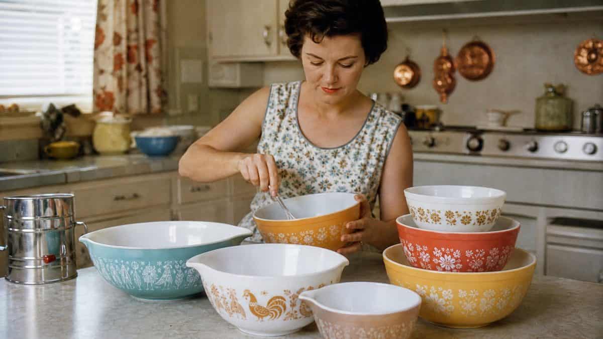 Vintage Pyrex bowl collection