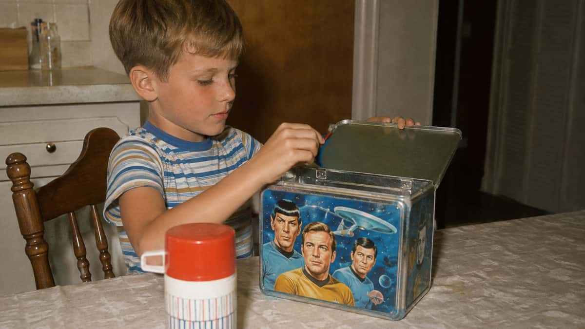 Authentic 1967 Star Trek lunch box