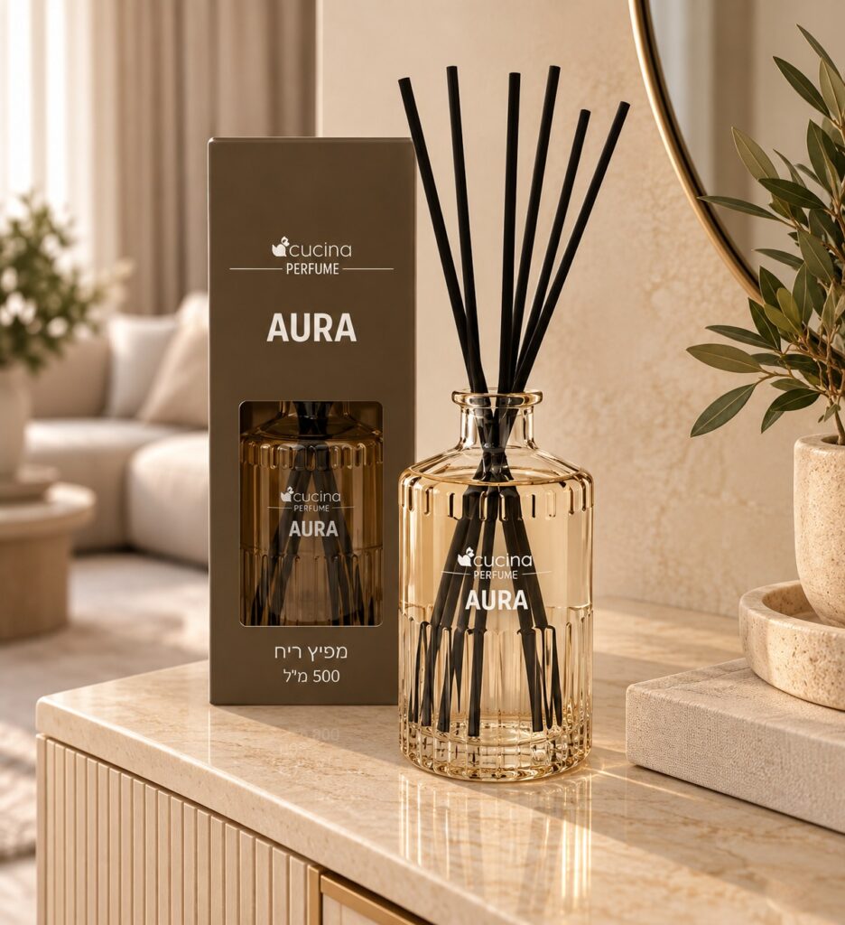 מפיץ ריח 500 מ"ל | AURA