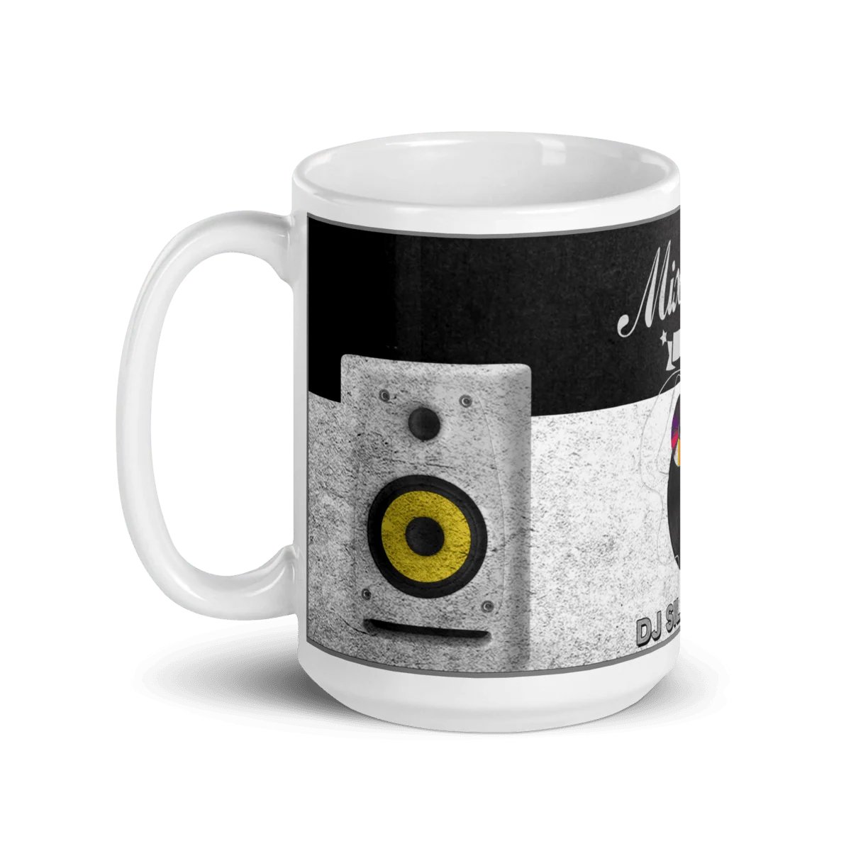 Mixtape Flava (DJ Silva Sir-Fa) - Glossy Mug - Image 3