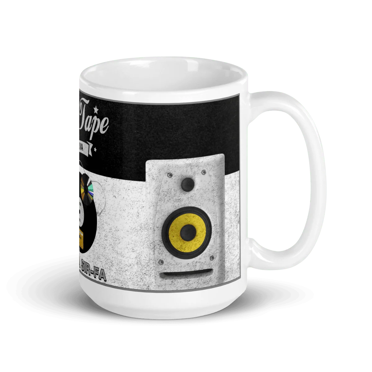 Mixtape Flava (DJ Silva Sir-Fa) - Glossy Mug - Image 2