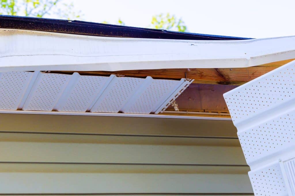 damaged soffit