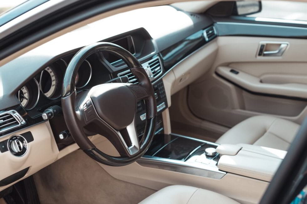 inside car detailing