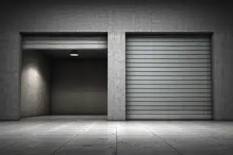 two garage doors