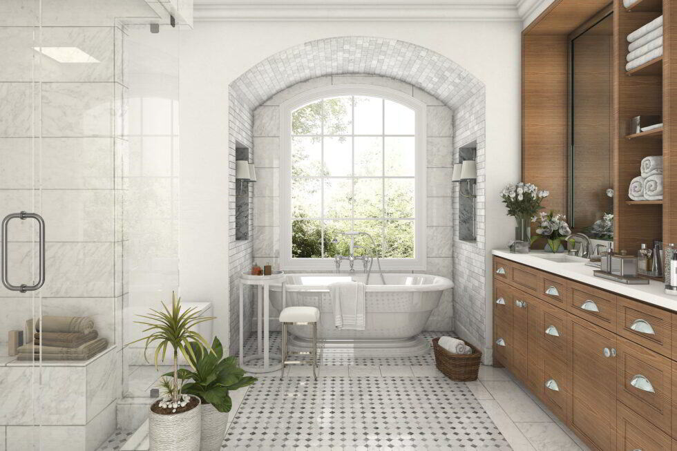 bathroom remodeling project