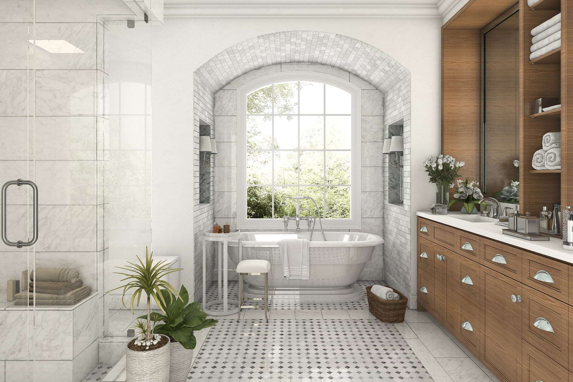 bathroom remodeling project