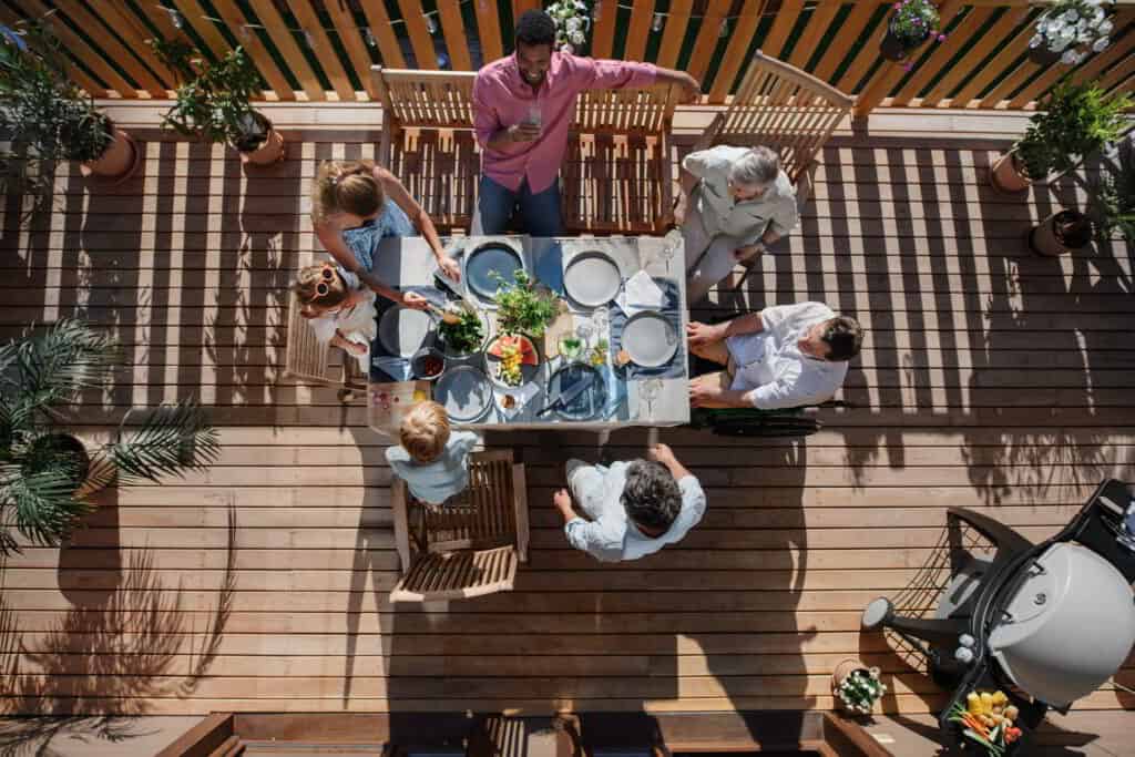 wooden deck service
