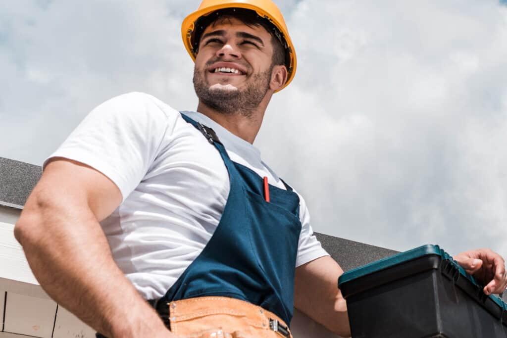 Roofers in Slidell doing roof inspections