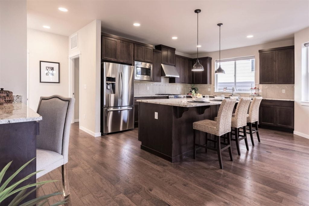 LVP use in a kitchen remodeling