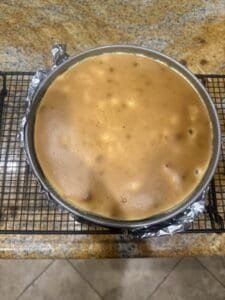 a springform pan in a kitchen