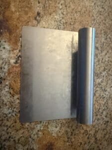 a pastry cutter on the kitchen counter