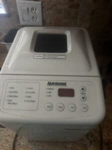 bread machine with cycles
