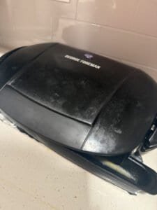 indoor grill in home kitchen