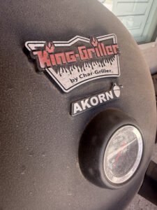 enclosed kamado branding grill for outdoors