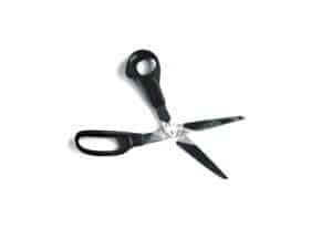 a pair of kitchen shears
