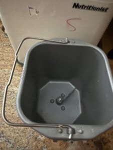 a bread machine pan for homemade bread