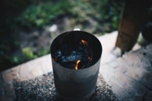 charcoal cooking heat fire