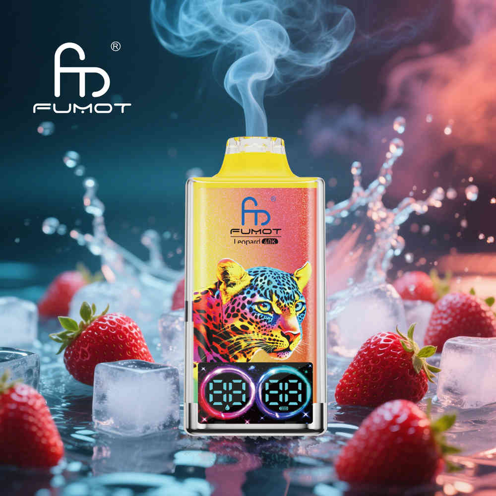 Fumot Leopard 40000 Strawberry Ice