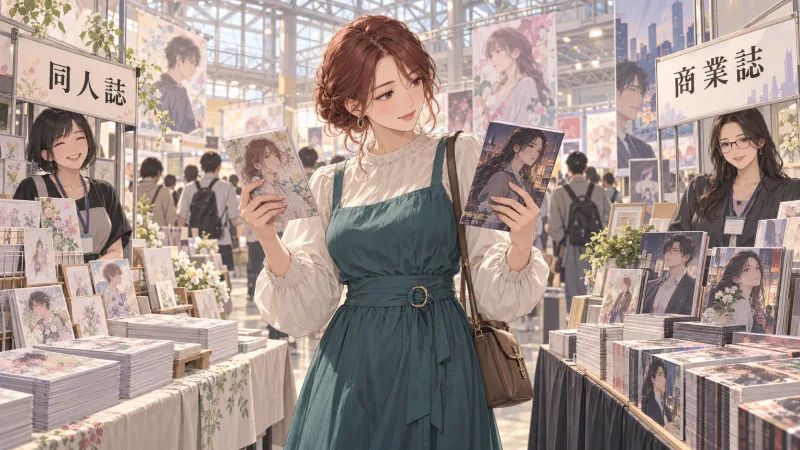 AIエロ漫画は同人と商業エロ漫画、どっちを買えばいいのか