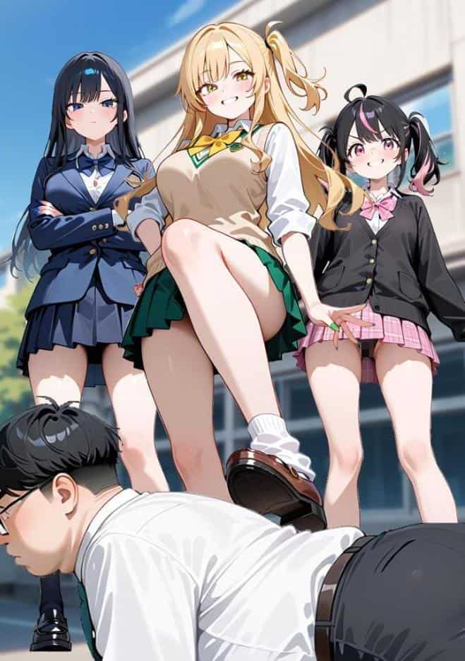 いじめられてた陰キャのボクが生意気チビギャルに中●し報復した話〜桃瀬愛羅 裏垢編〜 モザイク版 hitomiエロ漫画raw(同人誌)無料サンプル画像002